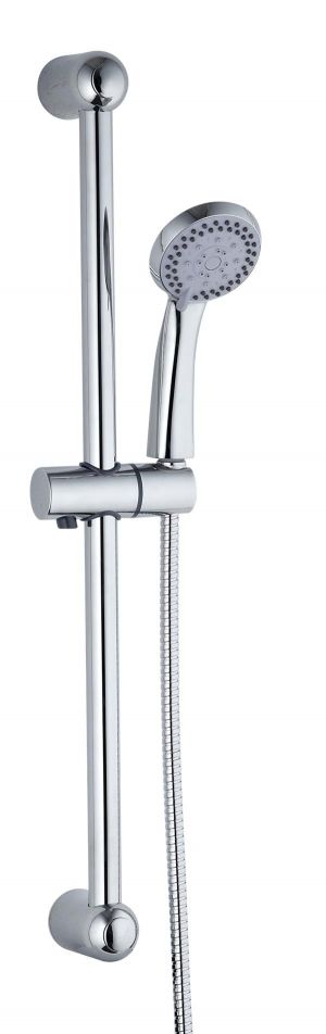 Mayfair Amazon Chrome Dual Handle Concealed Thermostatic Shower (incl Diverter) and Slide Kit AMA400